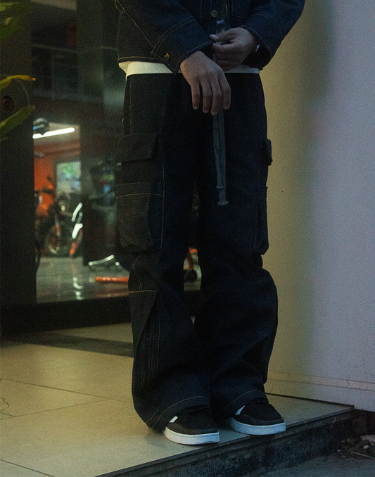 DENIM CARGO