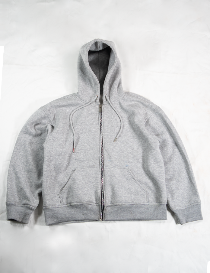 OVERSIZED GREY HOODIE